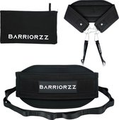 BARRIORZZ Dip Belt + 125cm Rope - 1000KG Belastbaarheid - Gewicht Riem - Weight Belt - Calisthenics - Fitness - One Size - Gymnastic Gordel - Inclusief Touw