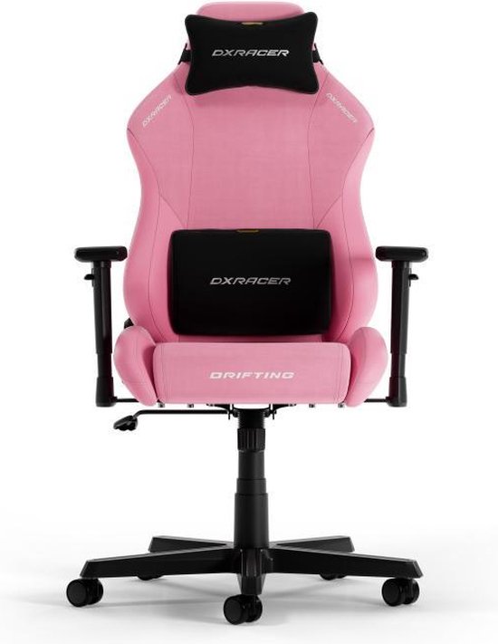 DXRacer Drifting L - Stoffen Gamestoel - Bureaustoel - Roze - DXRacer - €359,00