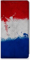 Flip Cover Geschikt voor OnePlus 12 Telefoonhoesje Nederlandse Vlag
