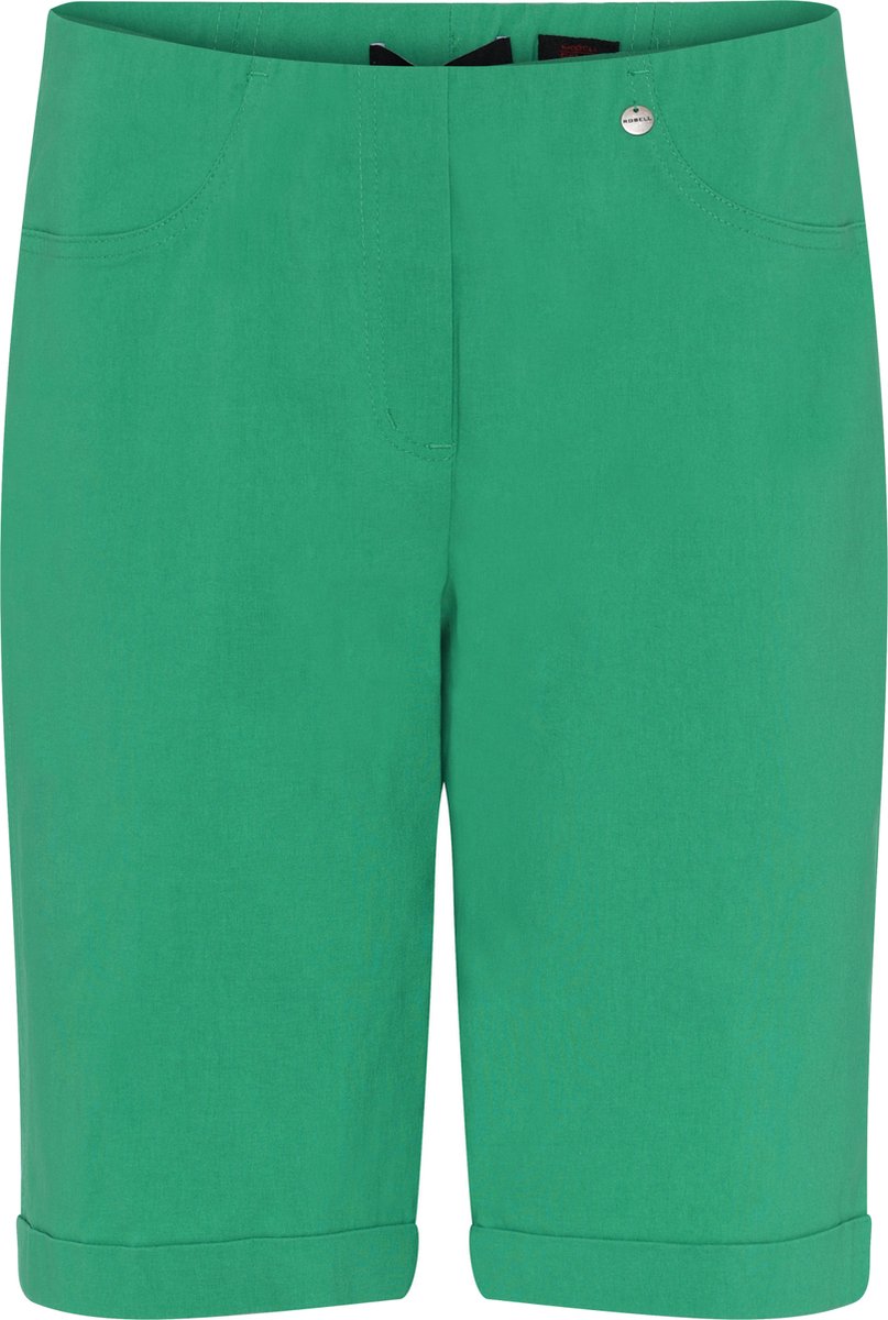 Robell Bermuda Shorts Bella 04 Groen Maat 48