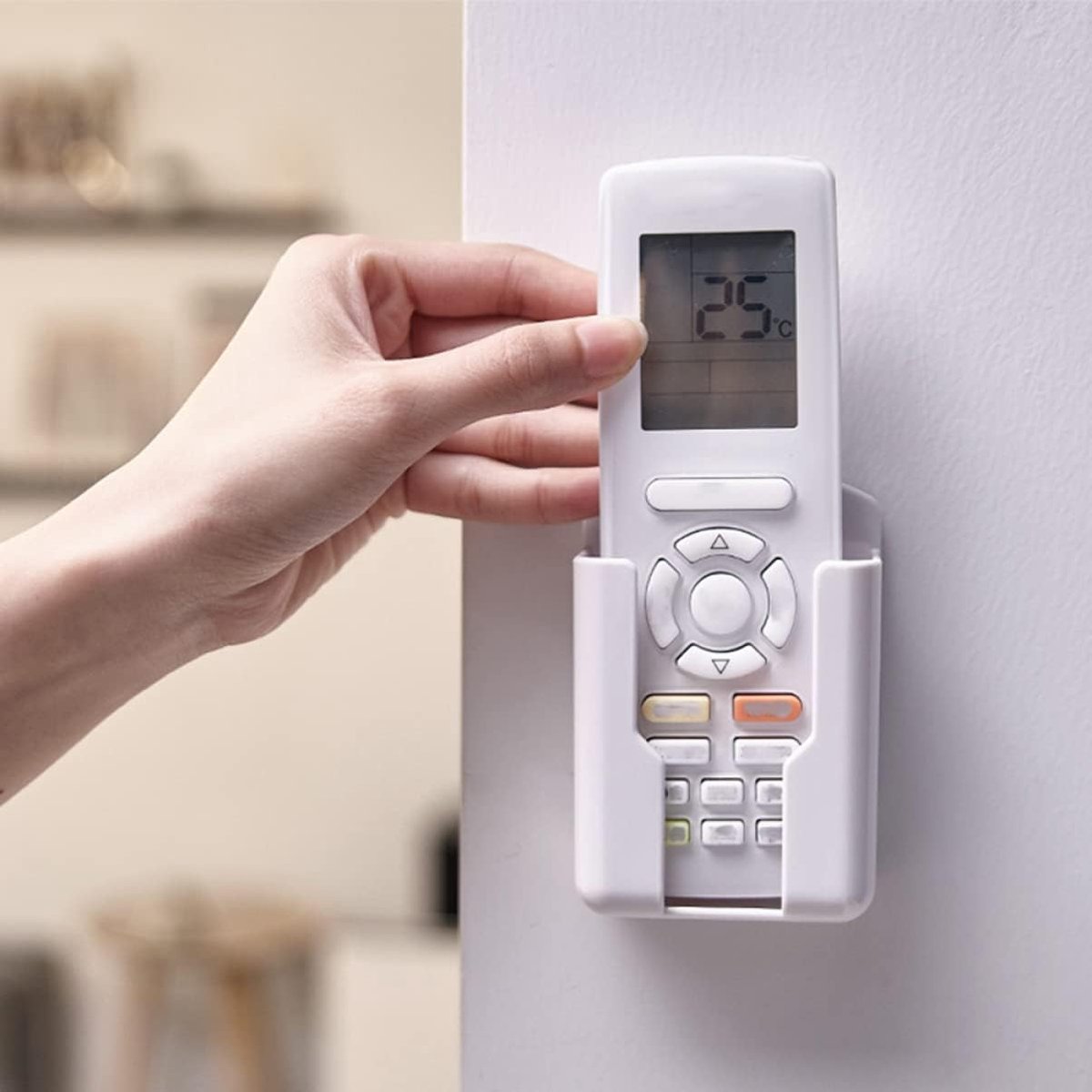 Hama Major Houder Voor Afstandsbediening (Voor Maximaal 4 Afstandsbedieningen, Ook Als Organizer Voor Brillen, Smartphones, Controllers, Usb-Sticks) Zwart