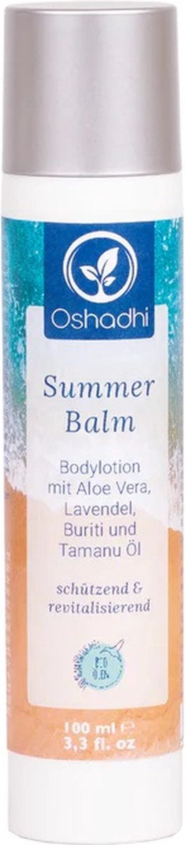 Bodylotion 'Summer Balm' met aloë vera, Oshadhi, 100 ml