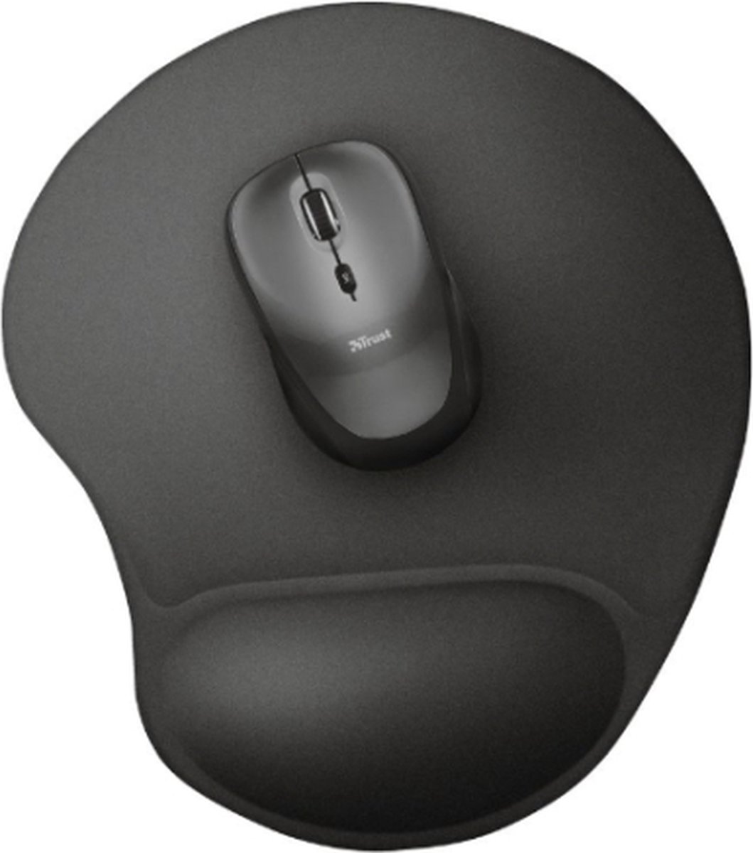 FlexyStands Ergonomische Muismat - Polssteun – Zwart.