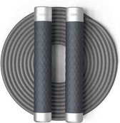 Gewogen springtouw 1 lbs met aluminiumlegering handvat voor volwassenen - Verstelbaar snelheidstouw 3 m lang
