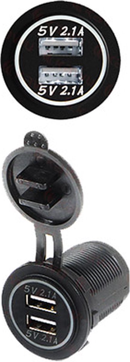 Goedkoopste Dubbele USB inbouwsocket