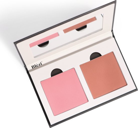 Blèzi® Velvet Blush Recharge 20 Natural Peach - Blush Peach pour un look naturel - Naturel et vegan