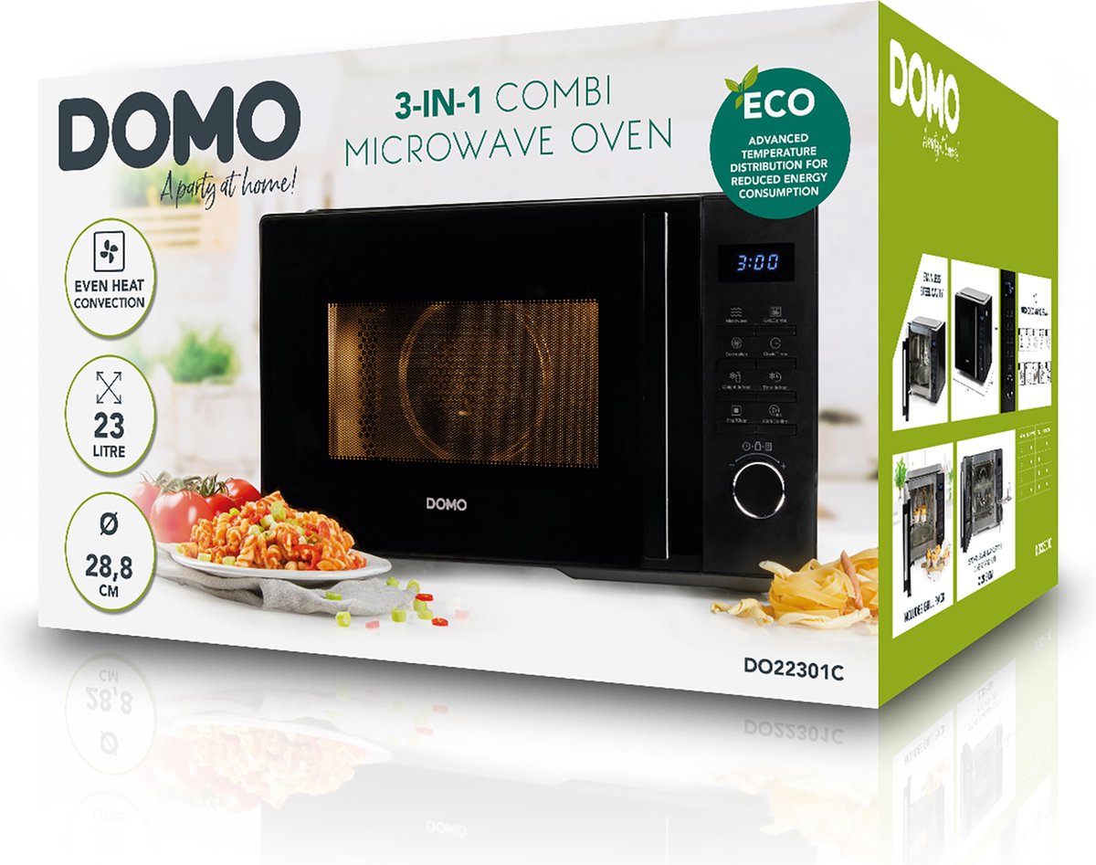DOMO DO22301C - Combi-microgolfoven - 23 L — afbeelding 6