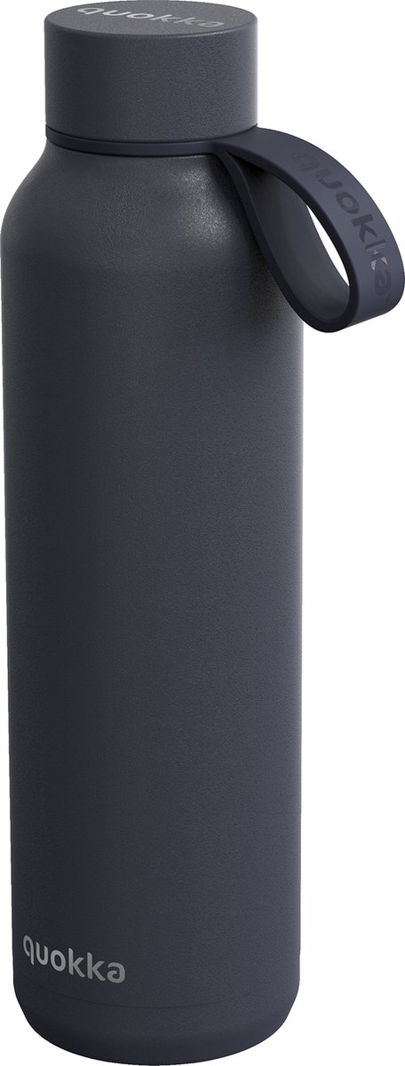 Quokka drinkfles RVS Solid Slate 630 ml