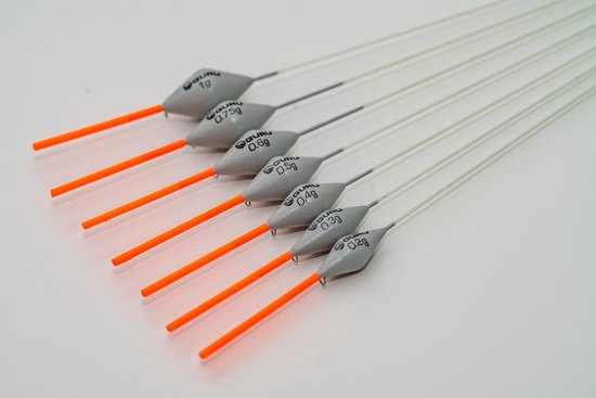Guru Diamond Pole Floats - Dobber - 0.2g - Oranje van Guru — afbeelding 3