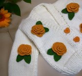 Handgemaakte baby vest