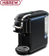 HiBrew 5 in 1 koffiezetapparaat – Koffiemachine – Meerdere Capsules – Koffiepadmachine - Heet/Koud – 19Bar – 1450W – Zwart