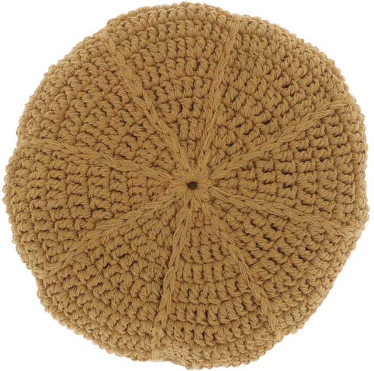 Unique Living Kussen Dora 45cm Ø Taffy Geel