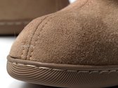 Donja-HD pantoffels-NARVIC-Merino schapenvacht met flexibele zool-maat 39 -kleur bruin
