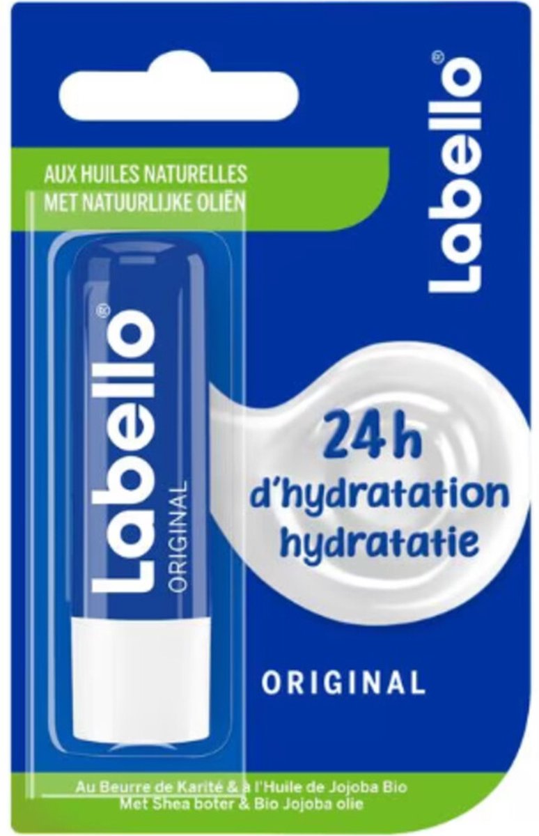 Labello Lippenbalsem Blister Original - 6 x - Voordeelverpakking