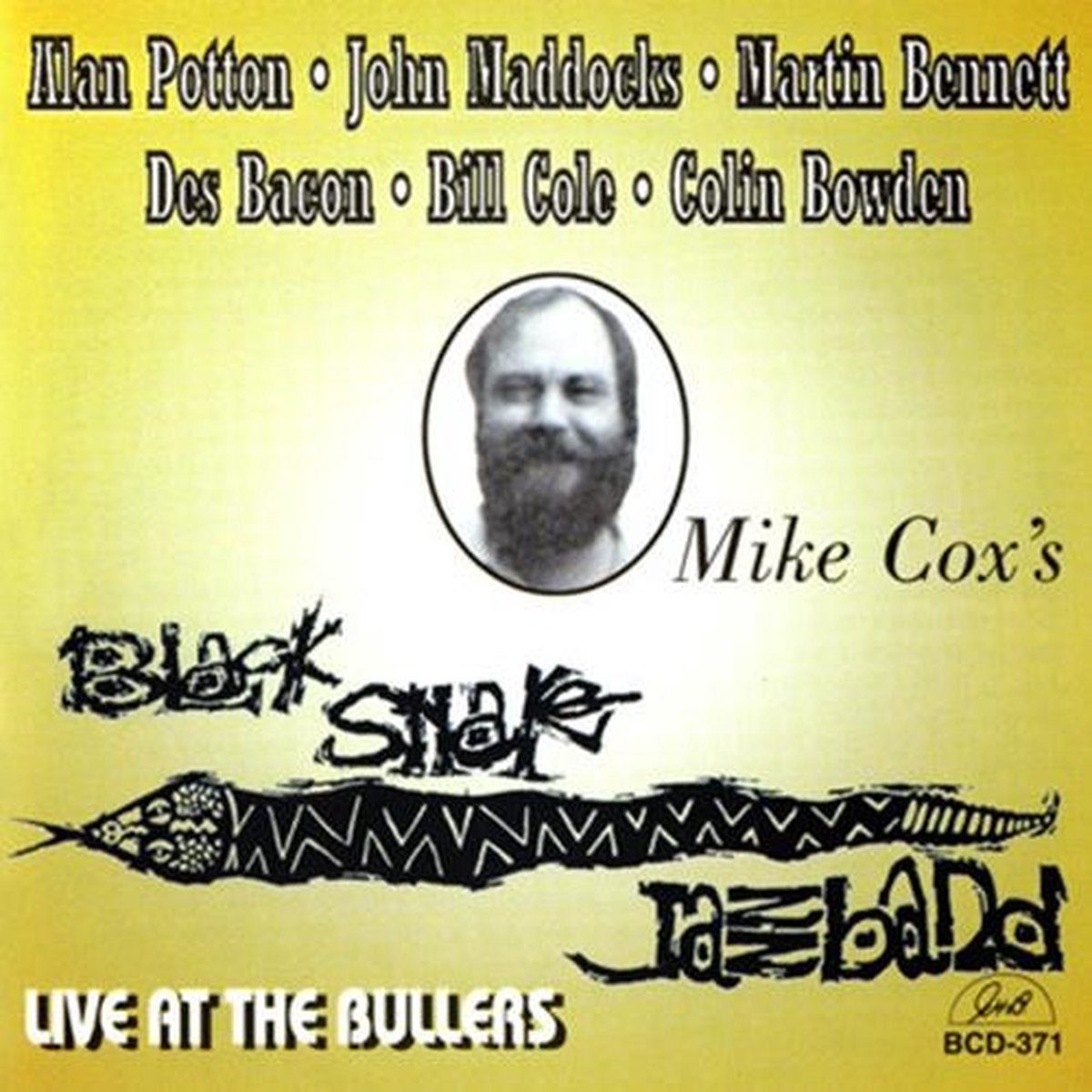 Mike Cox's Black Snake Jazz Band - Live At The Bullers (CD)