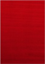 Pochon - Tapijt Sky - Rood - 230x160x0,7 - Vloerkleed - Laagpolige Vloerkleed - Kortpolige Vloerkleed - Rechthoekige Tapijt - Rechthoekige Vloerkleed