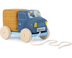 Lilliputiens - Trekfiguur Betonwagen - Geluiden En Acties Zijn Aan De Orde Van De Dag: Een Wagen Vol Met Activiteiten - Geschikt Vanaf 1 Jaar