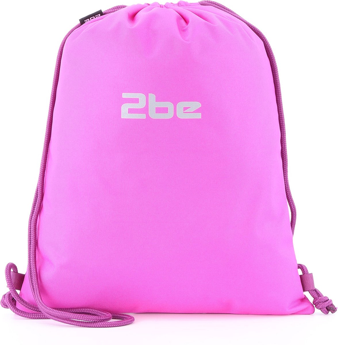 2be Gymtas / Rugzakje Lichtgewicht - 0 -10 Liter - turnzakje – Fuchsia - Fuchsia