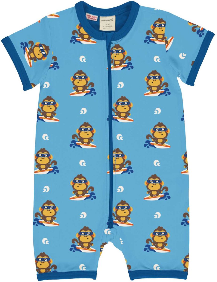 Rompersuit SS MONKEY 74/80