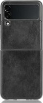 Beline Case Leather Case Samsung Z Flip 4 black