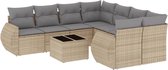 vidaXL-9-delige-Loungeset-met-kussens-poly-rattan-beige