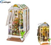 DIY Boekensteunen Kits - Tuinhuis - DIY Miniatuur Boek Kits - houten modelbouw -Insert Decor Alley voor Boekenplank Thuis Bureau