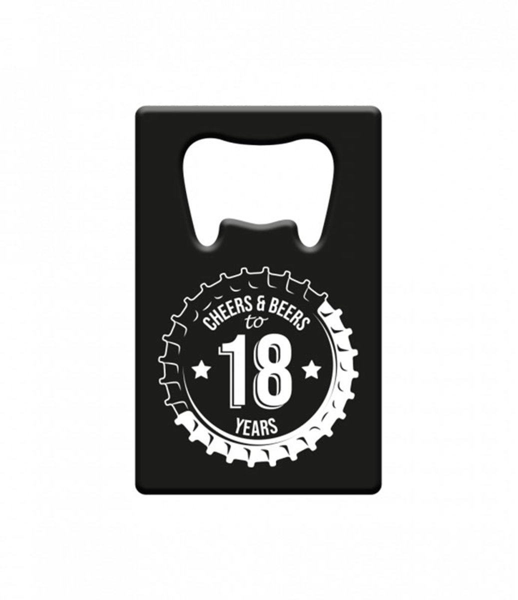 Metal beer opener - 18