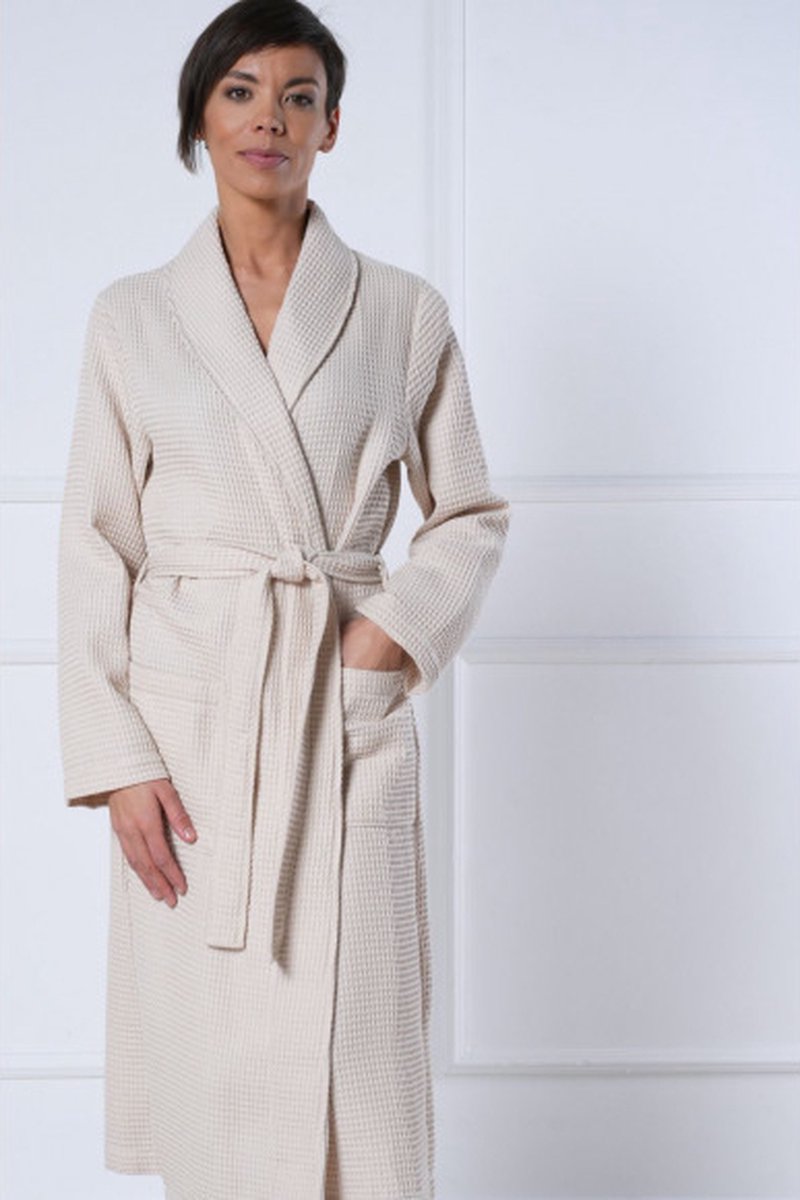 Belmanetti Dames Badjas Beige 40
