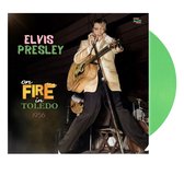 Single: Elvis Presley - On Fire In Toledo 1956 (Groen Vinyl) + CD