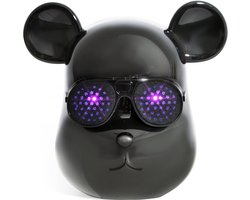 Ibiza Bear-sound, kleine accu bluetooth luidspreker met lichtgevende ogen