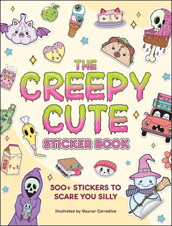 Creepy Cute Gift Series-The Creepy Cute Sticker Book
