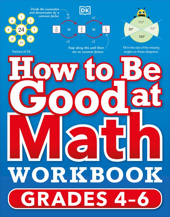 How to Be Good at Math Workbook Grade 4 - cover