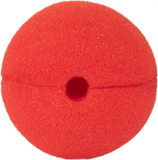 12x Schuimneus clown rood -circus thema feest verjaardag clowns neus schuim festival