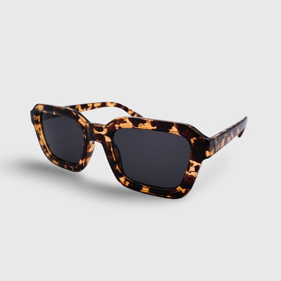 Montuurtjevoorjou - Jersey Leopard - Zonnebrillen - Heren Zonnebril - Dames Zonnebril - Vierkant - Leopard van Montuurtjevoorjou — afbeelding 2