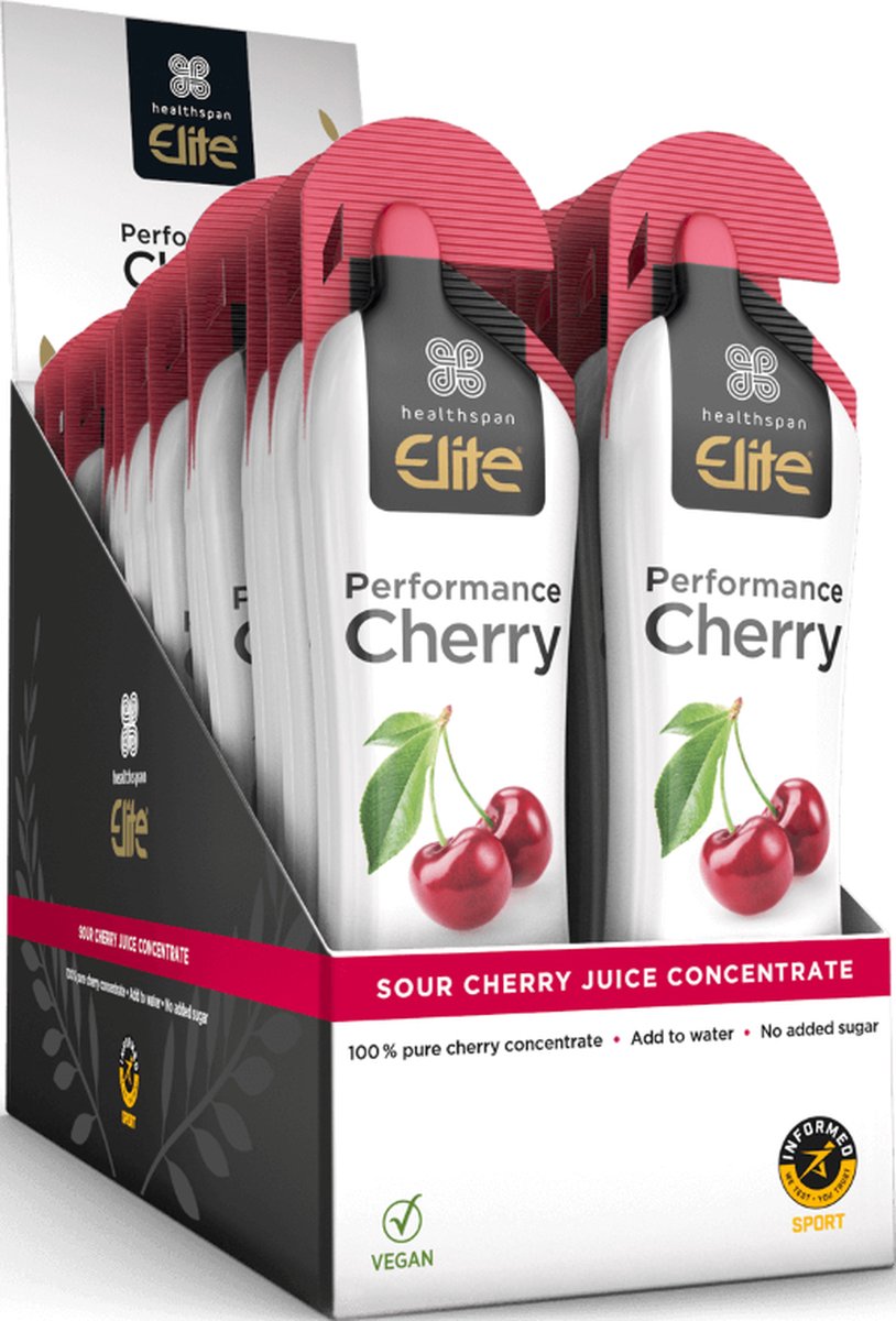 Goedkoopste Healthspan Elite Supplementen | Performance Cherry - 30ml (24 stuks