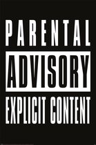 Poster Parental Advisory Explicit Content 61x91,5cm
