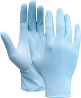 OXXA NITRI-COMFORT 44-520 | blauw | 10 x 100 stuks | maat 8/M | wegwerp handschoen | poedervrij