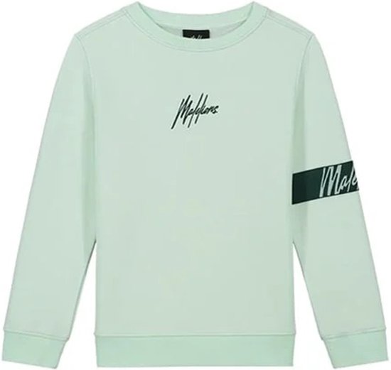 Sweater captain 2.0 - Mint / Donker groen