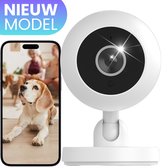 Diohn™ Huisdiercamera Met App - Huisdiercamera - Hondencamera - Petcam - Indoor Camera - Beveiligingscamera - 1080P Full HD - Nightvision - Bewegingsdetectie - 2-Weg Audio - Inclusief App met Handleiding - Nieuw Model
