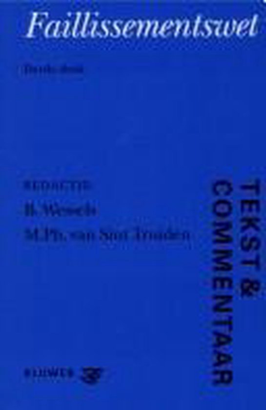 Faillissementswet - cover