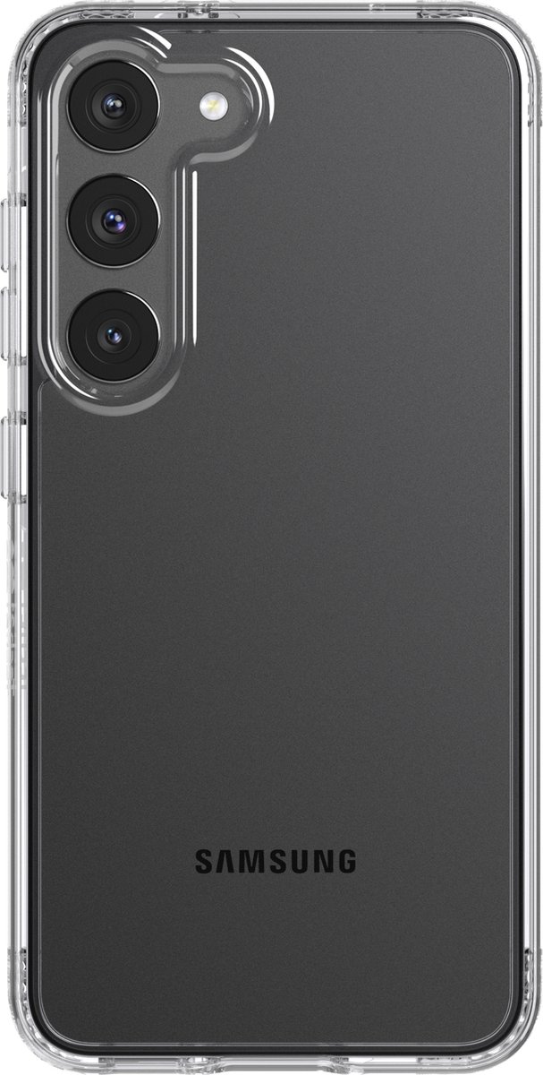 Tech21 Evo Clear Geschikt voor Samsung Galaxy S23 5G - Transparant