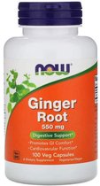 Ginger Root 550mg 100v-caps