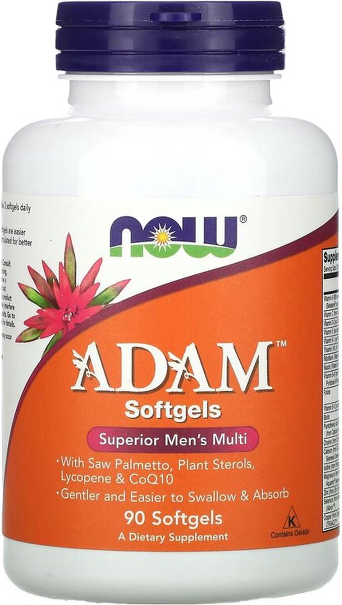 Goedkoopste NOW Foods - ADAM 90 Softgels Multivitamine voor mannen