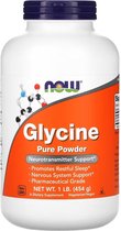 Glycine - Pure Powder - 454 grams - NOW Foods