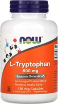 L-Tryptophan 500 mg-120 veggie caps