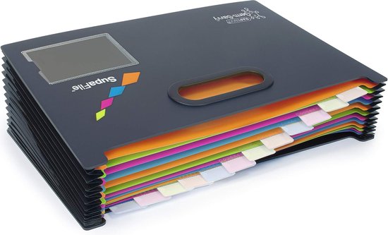 Q Connect 5 Deel A4 Multi Punched Subject Divider