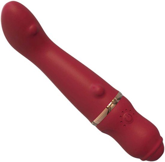 Cupitoys® Vibrator Vingervorm - Vibrators Voor Vrouwen - 7 Standen - Rood
