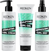 Redken - Acidic Bonding Curls Styling Kit - 3x250ml