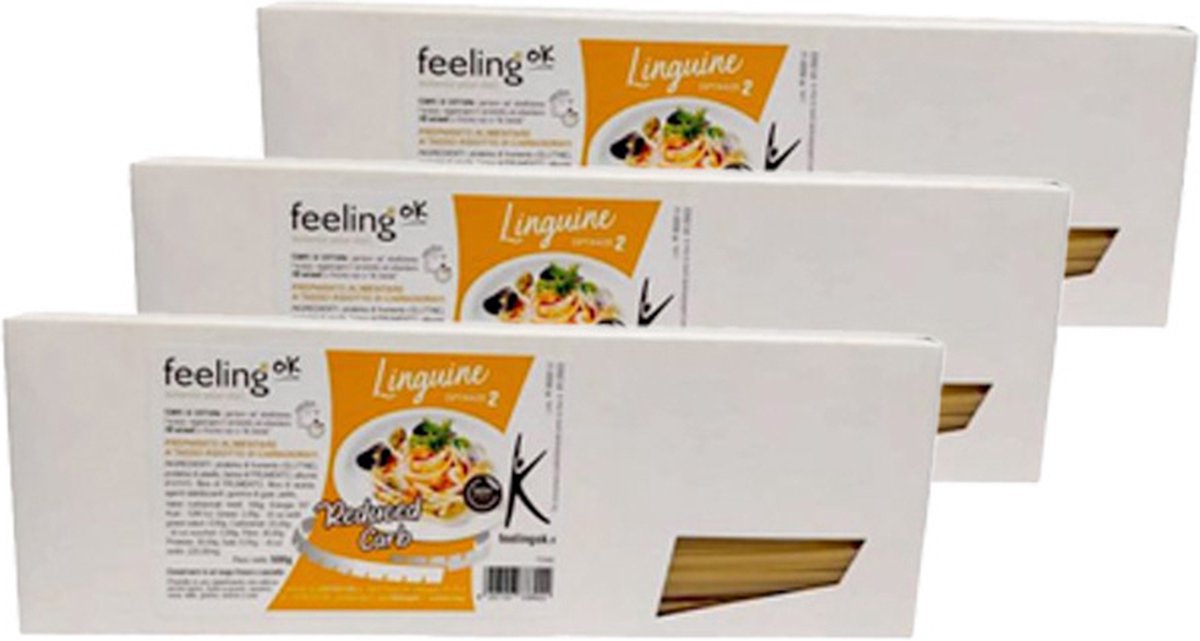 Feeling OK | Linguine | 3 stuks | 3 x 500 gram | Fase 2