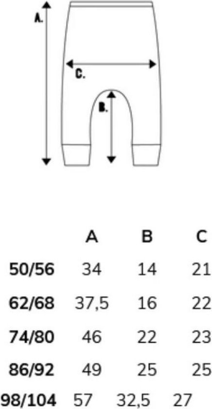 Boutons en bois - Basics - Pantalons, leggings - Zwart / Wit -62/ 68